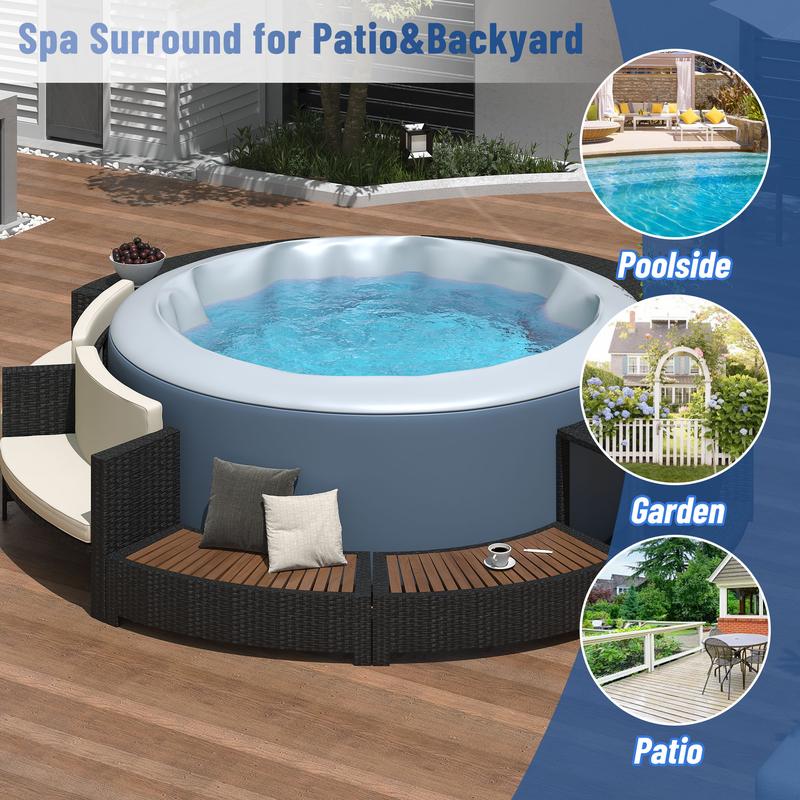 Outdoor Furniture On Sale - Rattan Sofa Set with Storage Mini