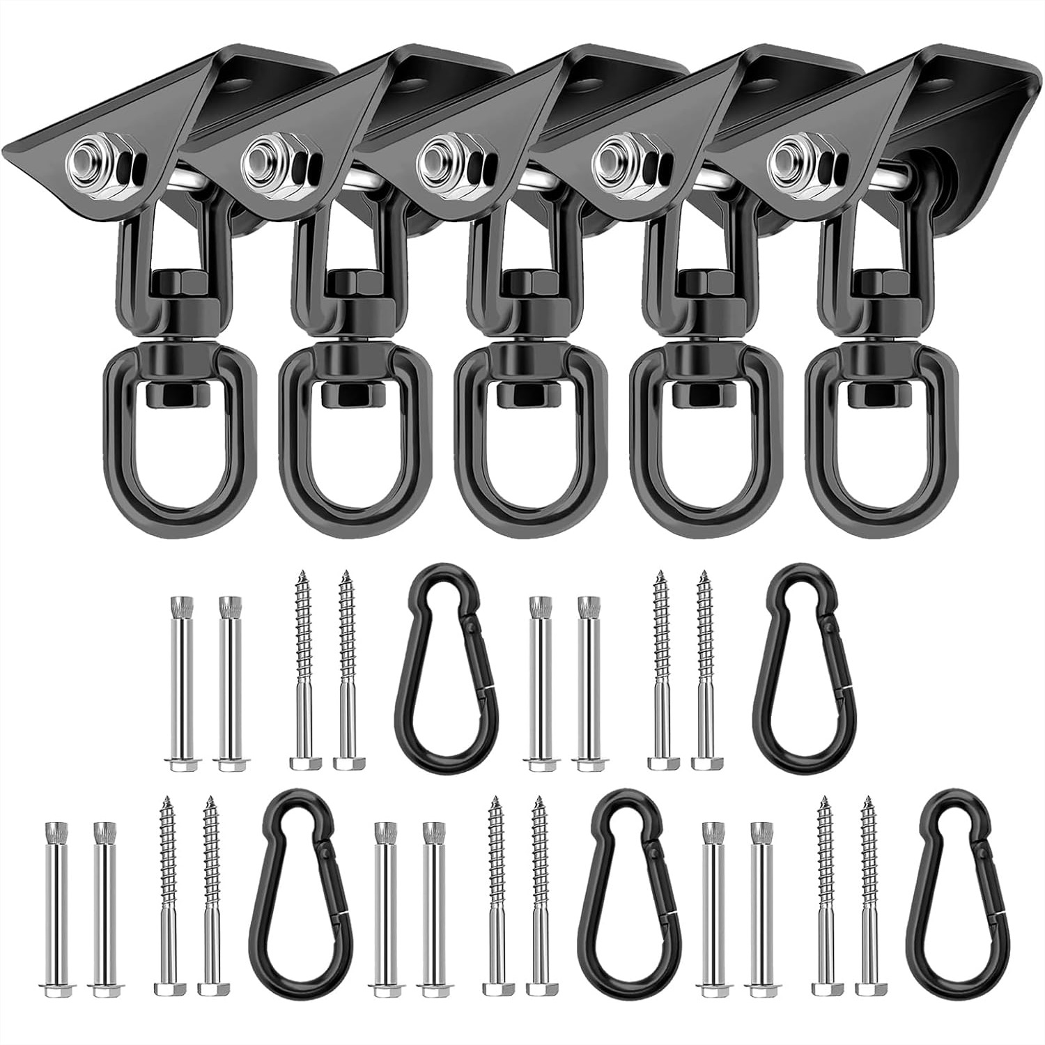 Hammock With Stand - Heavy Duty Hammock Hanging Kit, 360°