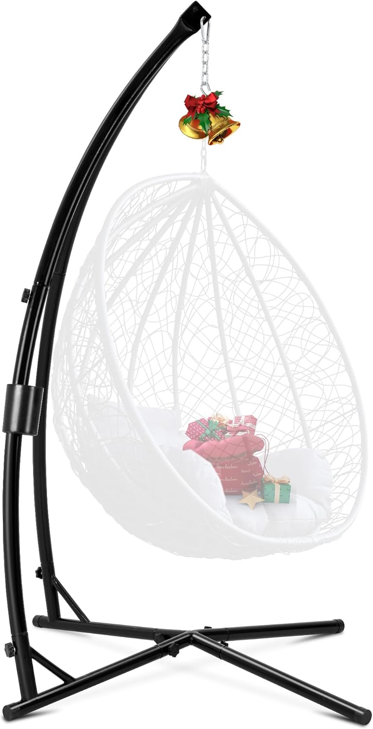 Hammock With Stand - Heavy Duty C-Type Steel Hammock Chair