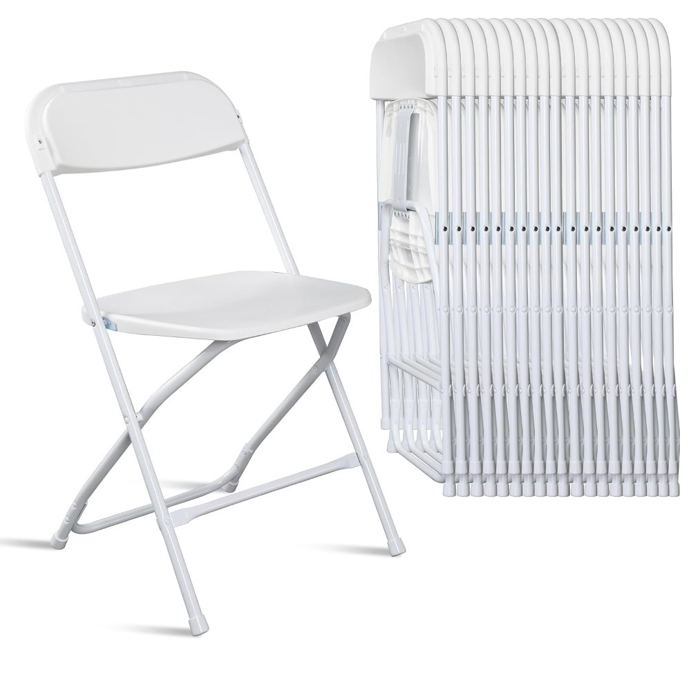 Outdoor Furniture In Store - 10pcs Folding Chair, Plastic Chairs with