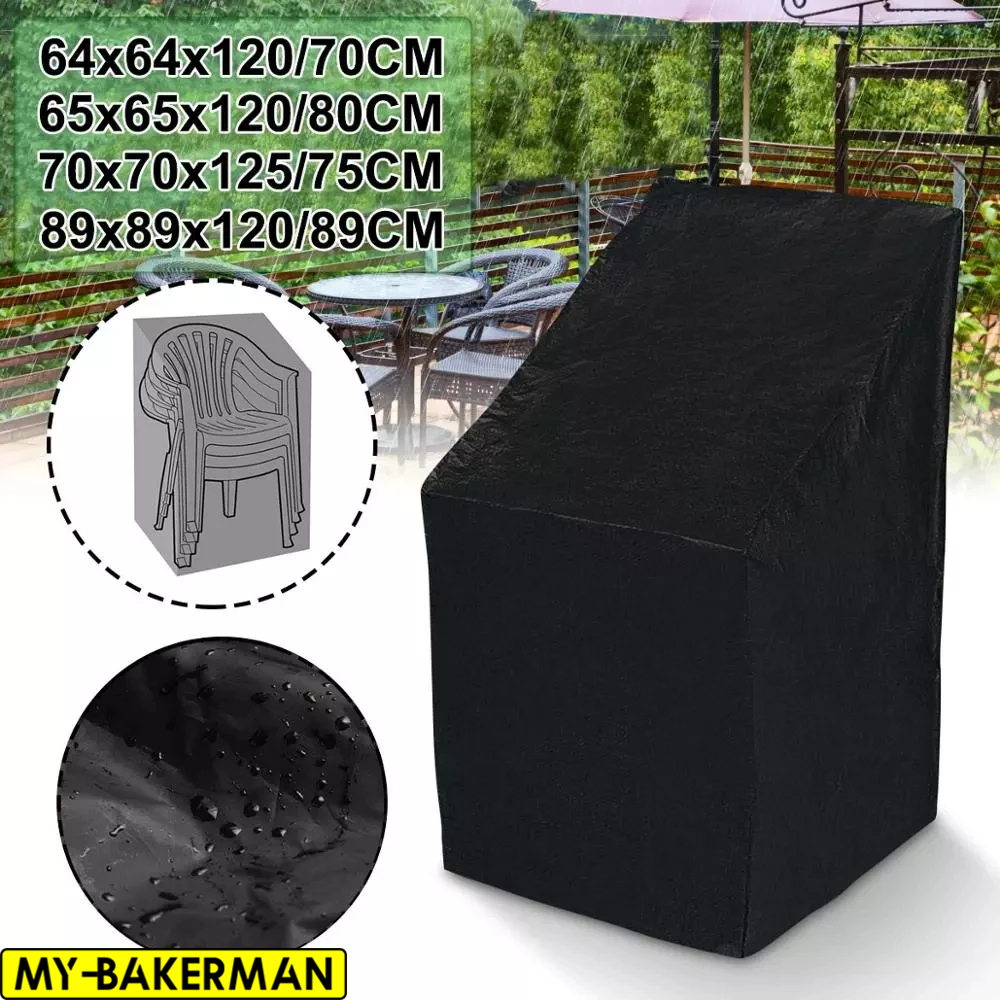 Outdoor Furniture Plans - 6 Size Black Outdoor Waterproof Cover