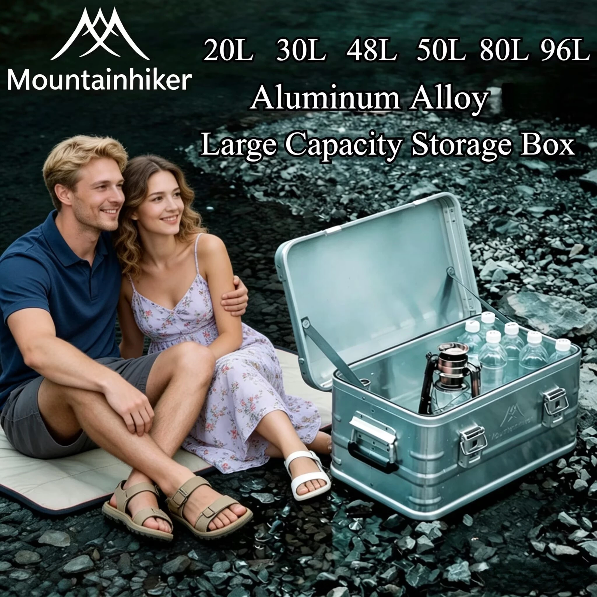 Outdoor Furniture Bali - 30-80L Outdoor Storage Box Camping Picnic