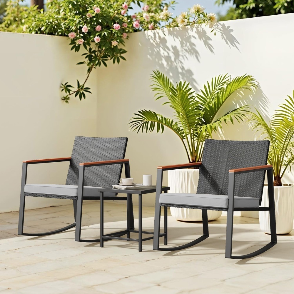 Outdoor Furniture On Sale - 3 Piece Outdoor Patio Wicker Furniture