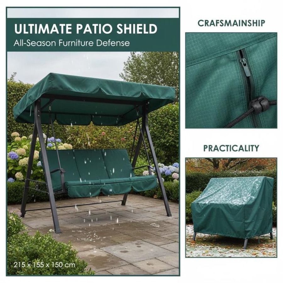Patio 3 Seater Swing Chair Ben - Outdoor Furniture Covers review and price