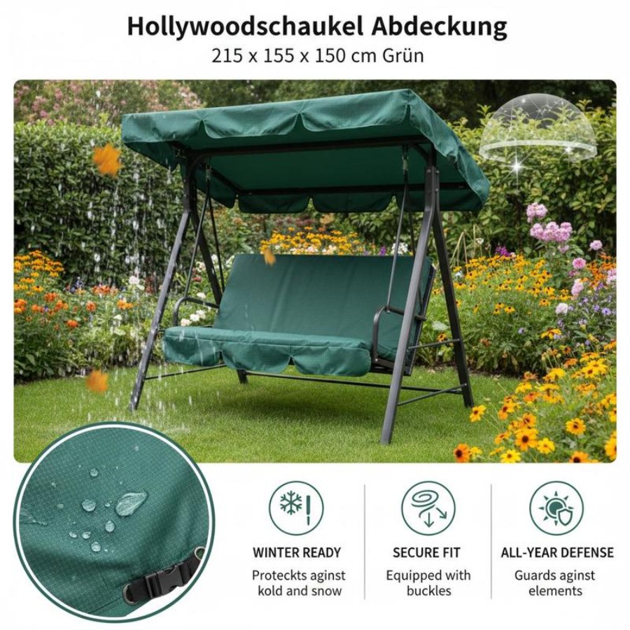 Patio 3 Seater Swing Chair Ben - Outdoor Furniture Covers review and price
