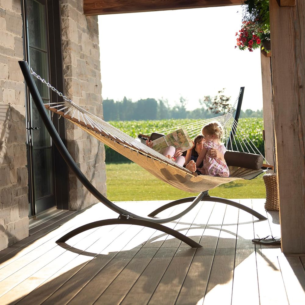 15-Foot Arc Hammock Stand - Hammock With Stand review and price