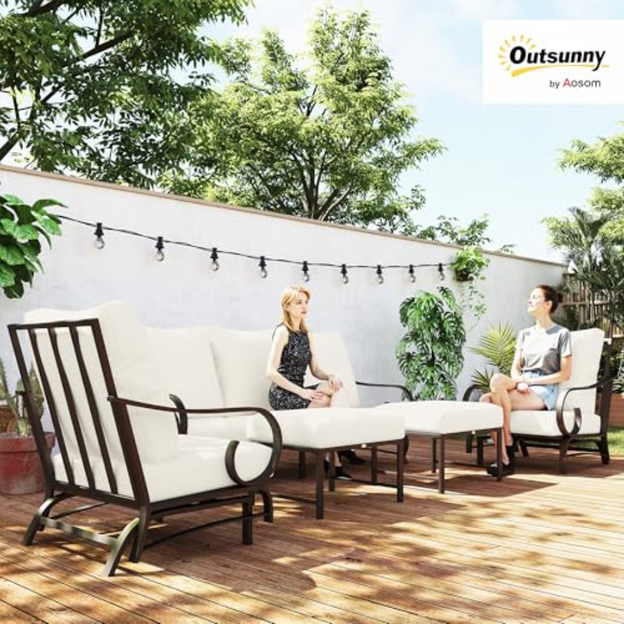 5 Piece Patio Furniture Set wi - Outdoor Furniture Diy review and price