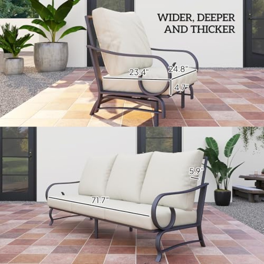5 Piece Patio Furniture Set wi - Outdoor Furniture Diy review and price