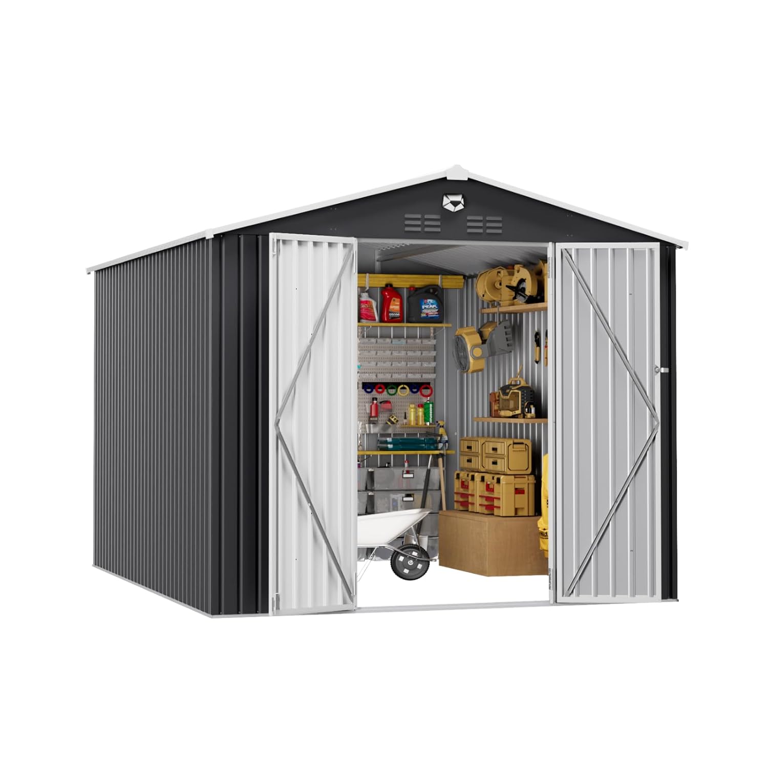 10x12 FT Metal Outdoor Storage - Outdoor Furniture Bali review and price