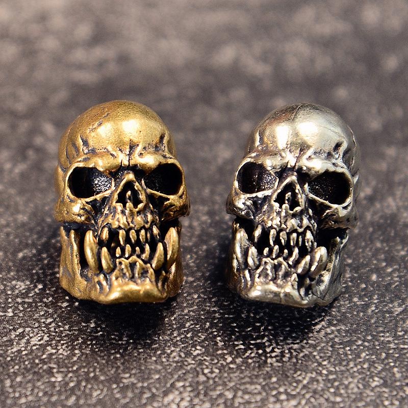 2Pcs Skull Head Brass Knife Be - Outdoor Furniture Diy review and price