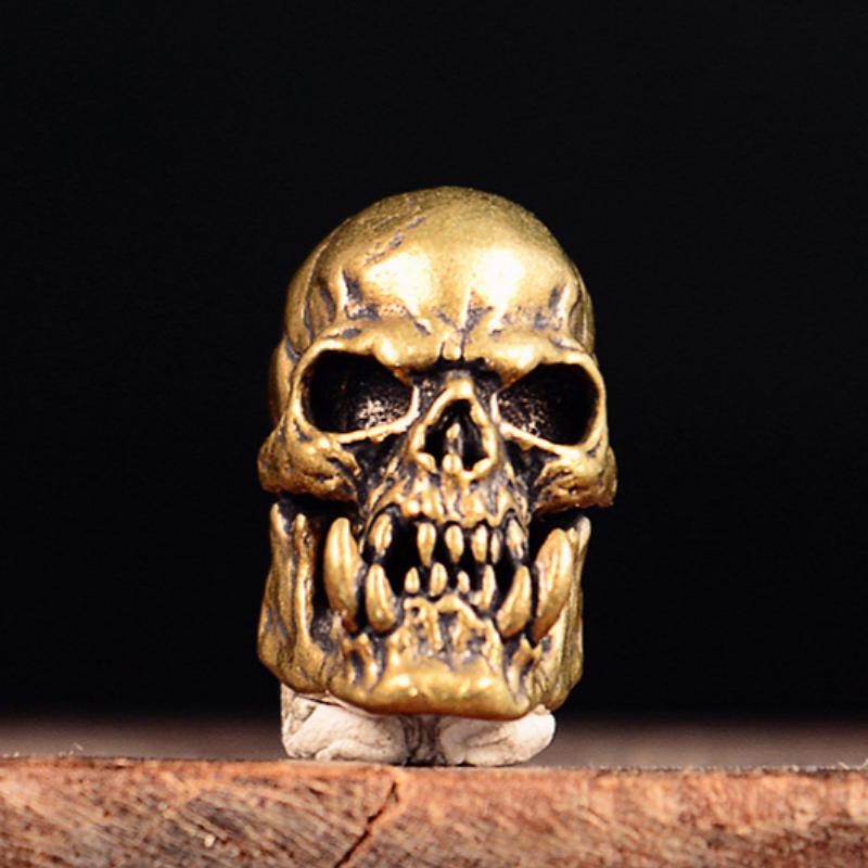 2Pcs Skull Head Brass Knife Be - Outdoor Furniture Diy review and price