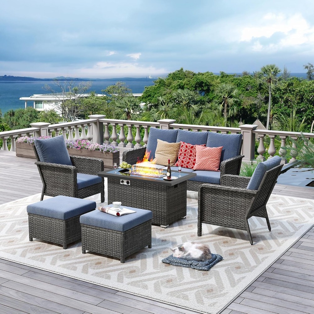 Outdoor Patio Furniture Set Wi - Outdoor Furniture And Fire Pit review and price