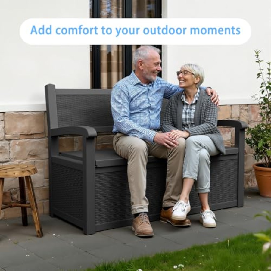 80 Gallon Weatherproof Outdoor - Garden Storage Box review and price