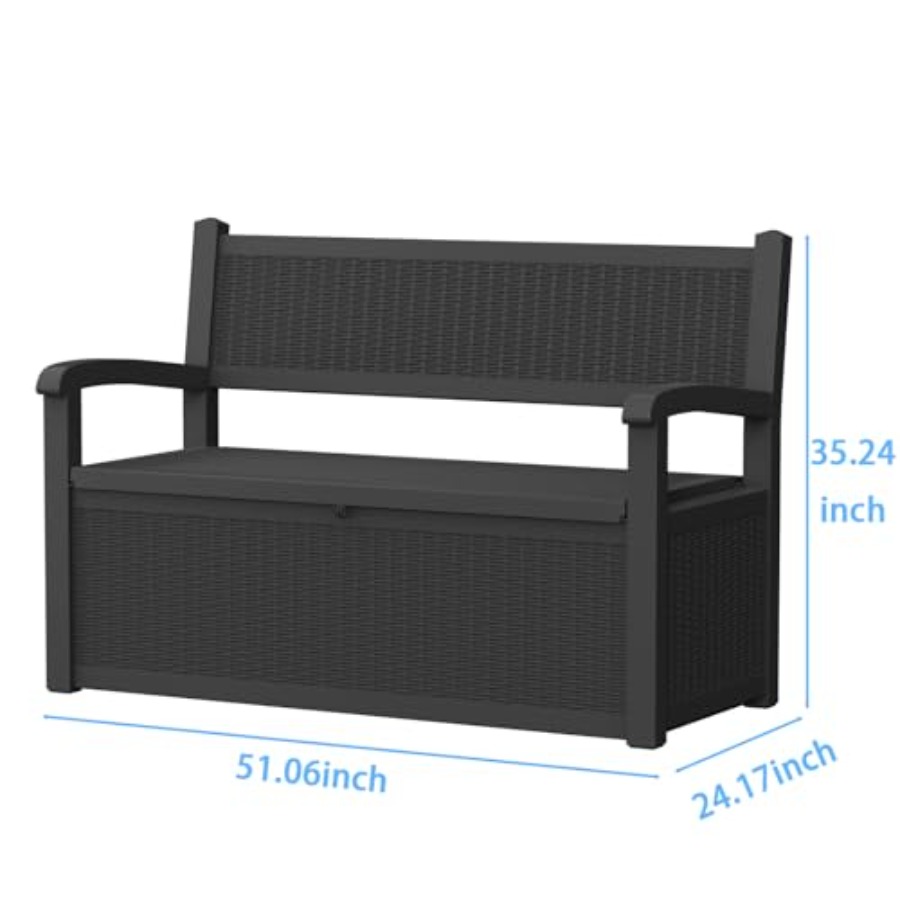 80 Gallon Weatherproof Outdoor - Garden Storage Box review and price