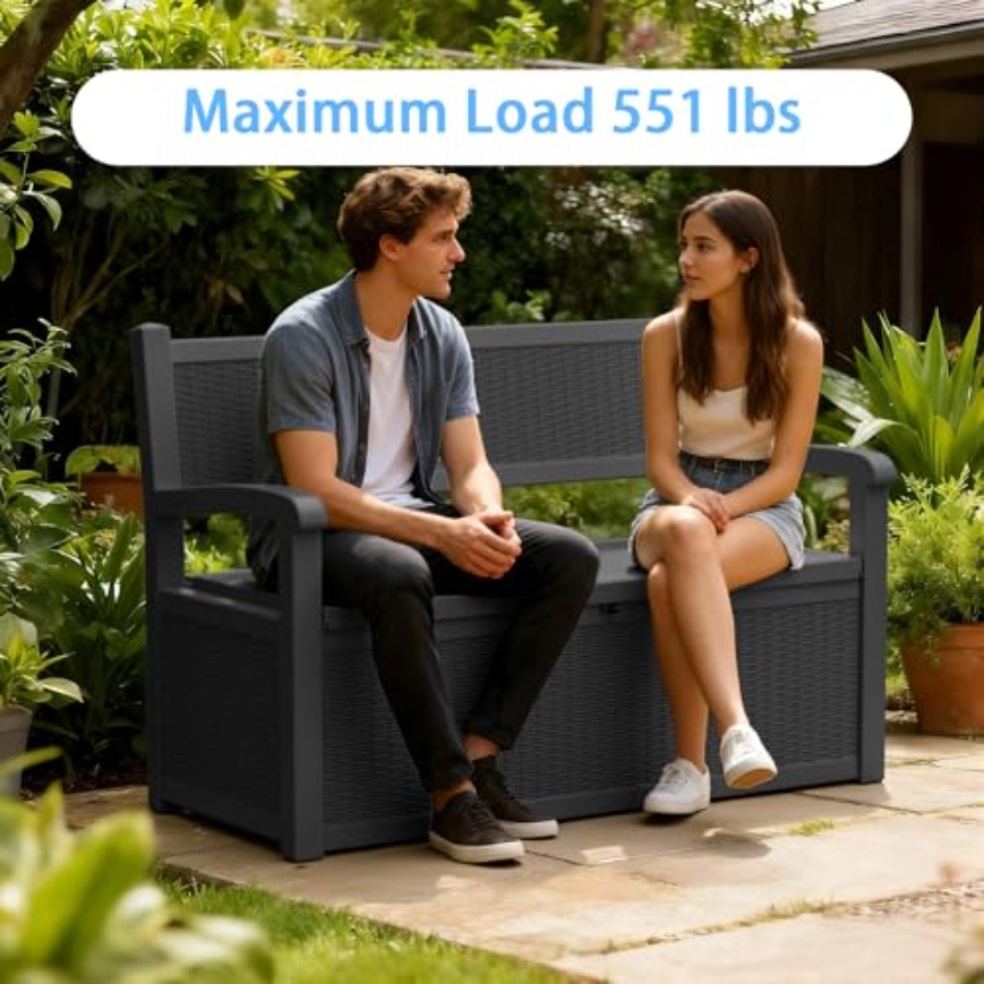80 Gallon Weatherproof Outdoor - Garden Storage Box review and price