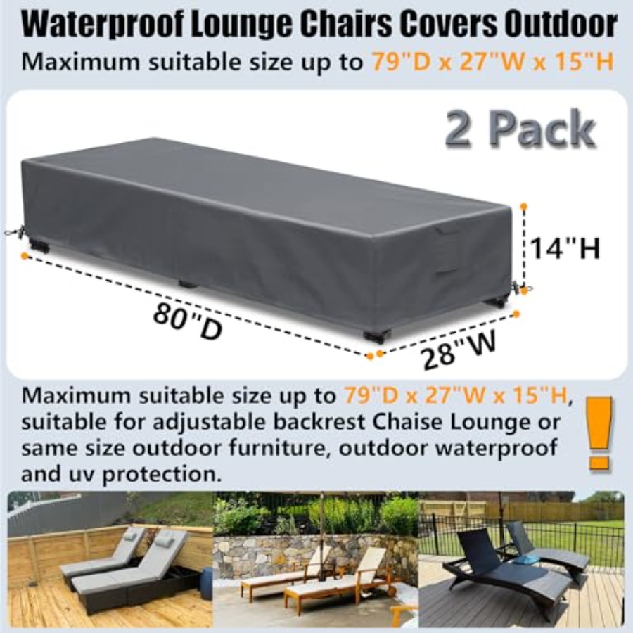 Outdoor Chaise Lounge Covers 6 - Outdoor Furniture Covers review and price