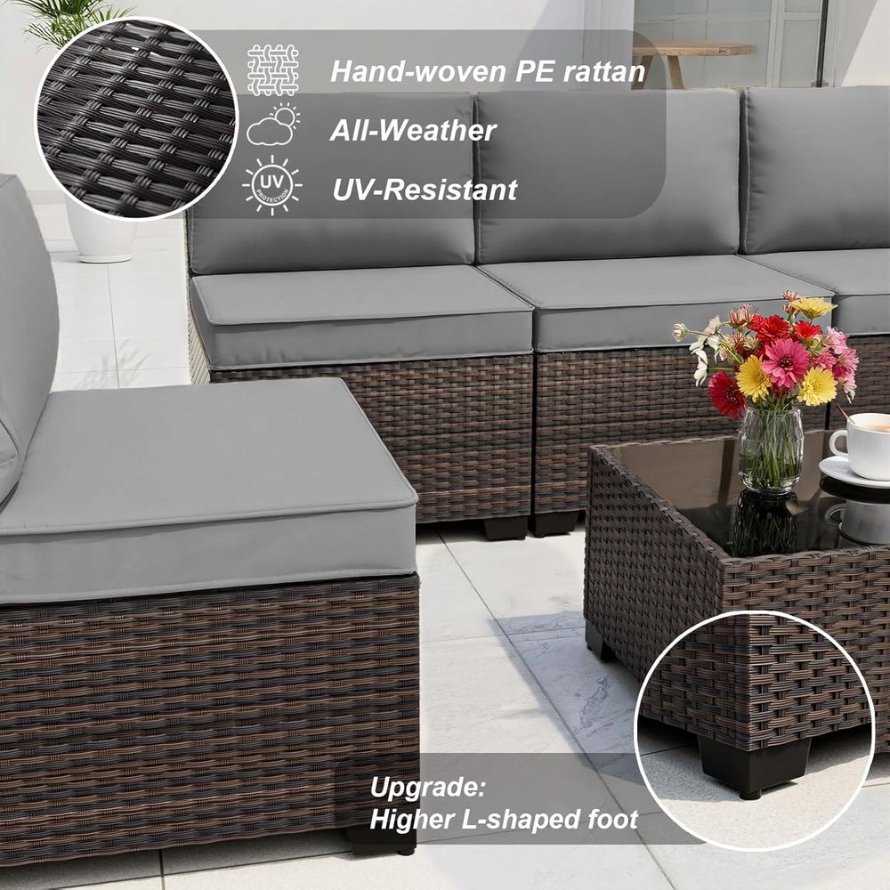 10-Piece Outdoor Patio Furnitu - Outdoor Furniture And Fire Pit review and price