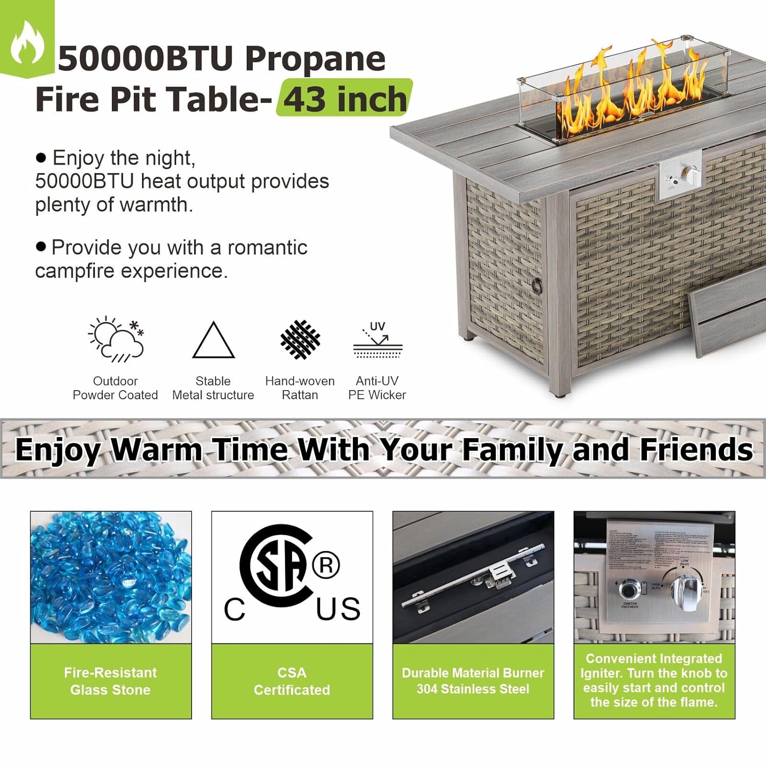 7 Piece Outdoor Sectional Sofa - Outdoor Furniture And Fire Pit review and price