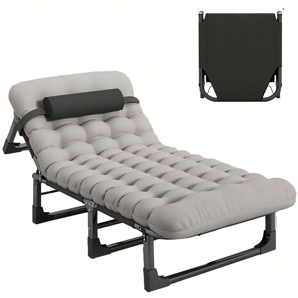 Cot, 4 Positions Adjustable Re - Outdoor Furniture Cheap review and price