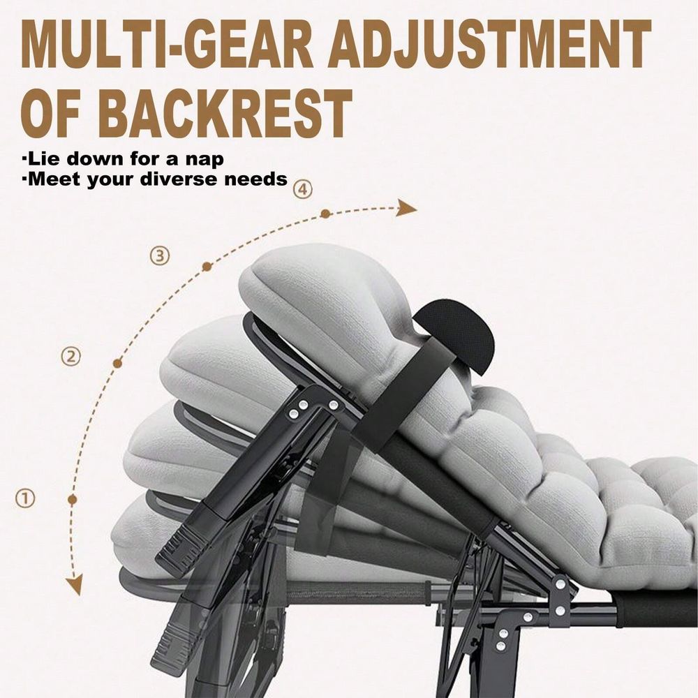 Cot, 4 Positions Adjustable Re - Outdoor Furniture Cheap review and price