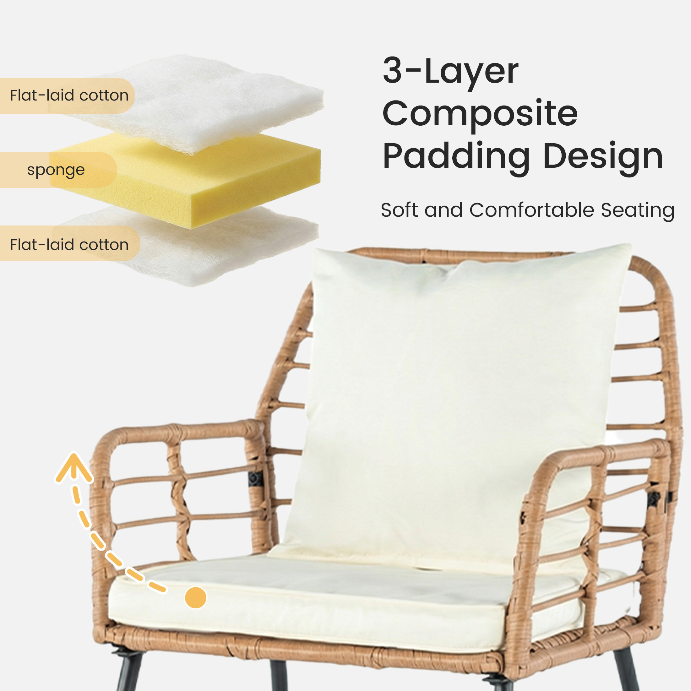 JHK Outdoor Wicker Patio Furni - Outdoor Furniture On Sale review and price