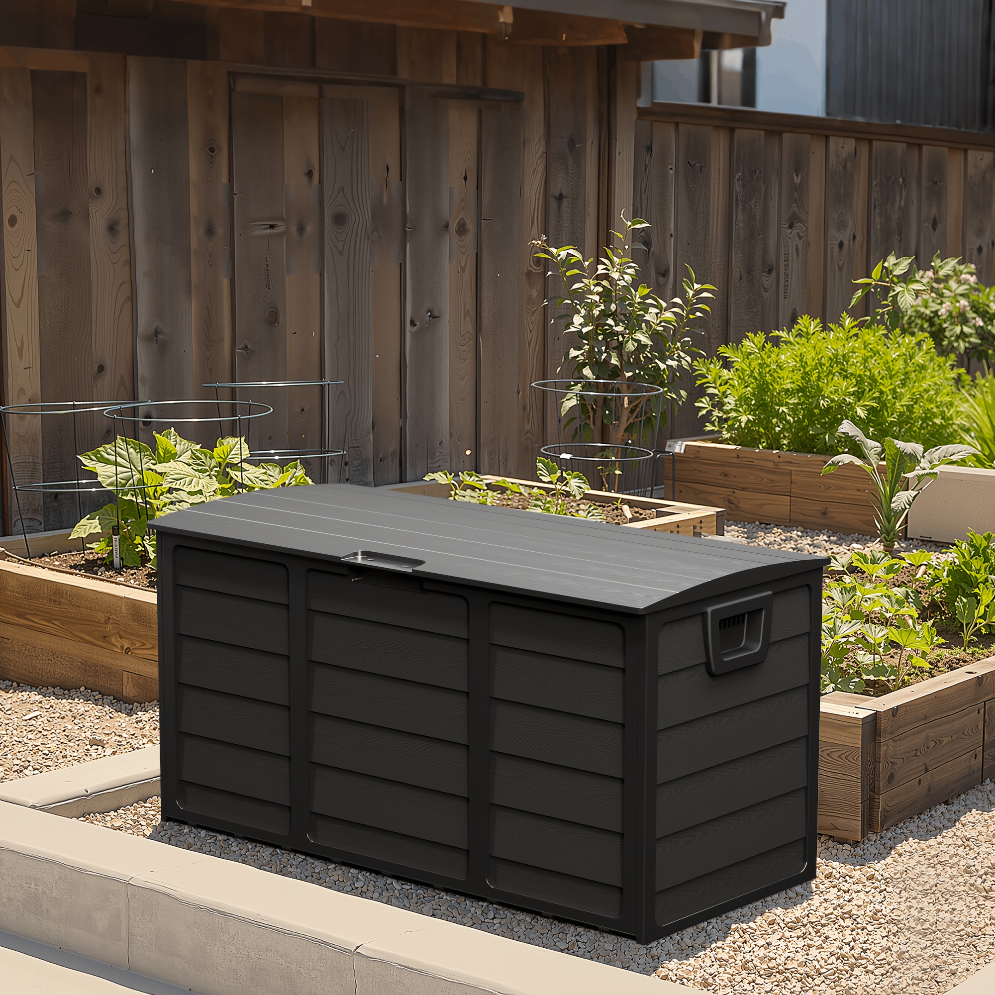 Weatherproof Resin Storage, 75 - Garden Storage Box review and price