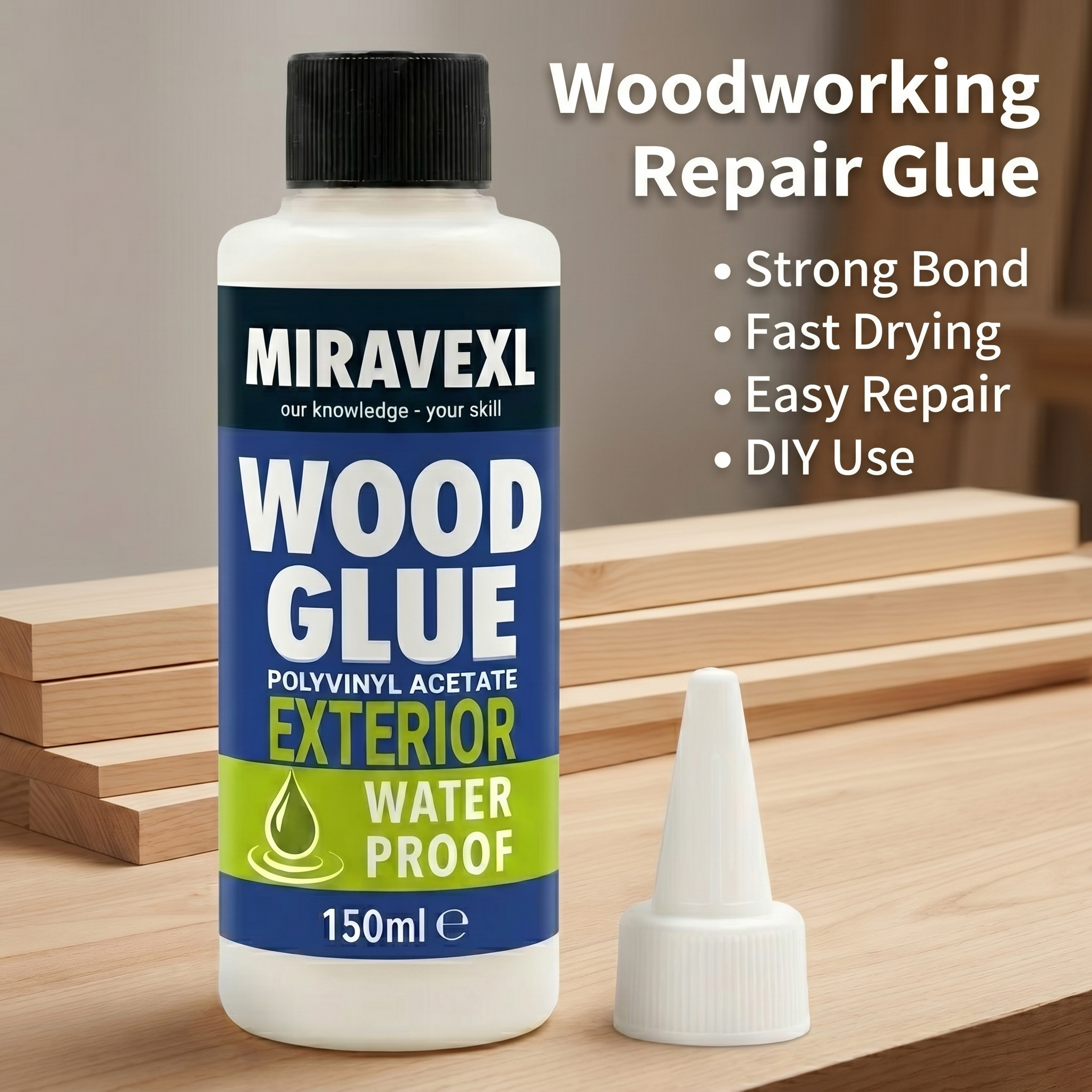 Premium Waterproof Wood Glue F - Outdoor Furniture Diy review and price