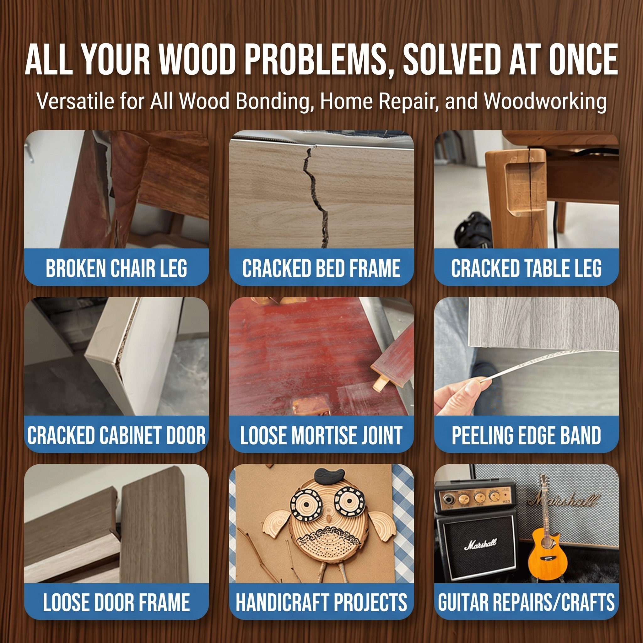 Premium Waterproof Wood Glue F - Outdoor Furniture Diy review and price