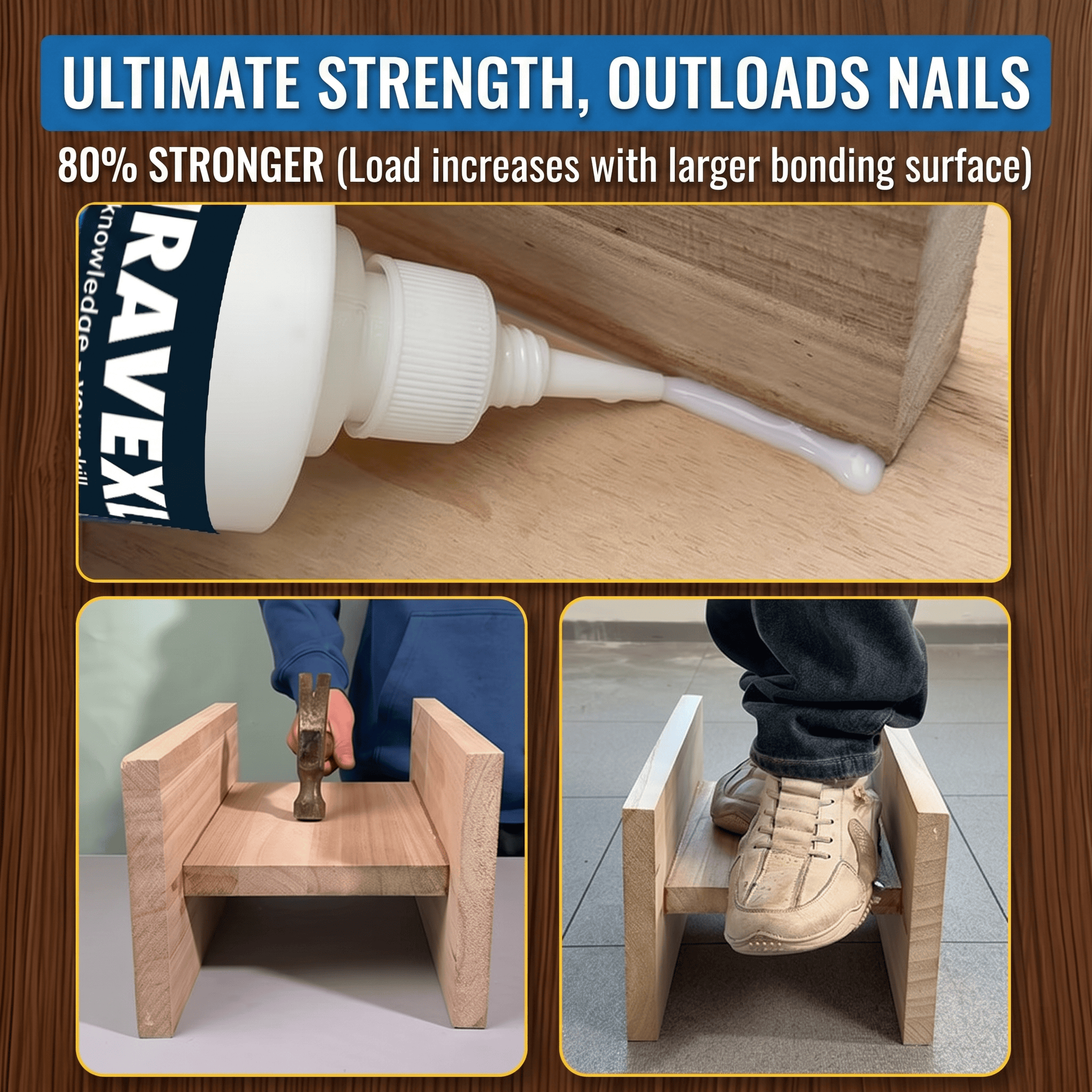 Premium Waterproof Wood Glue F - Outdoor Furniture Diy review and price