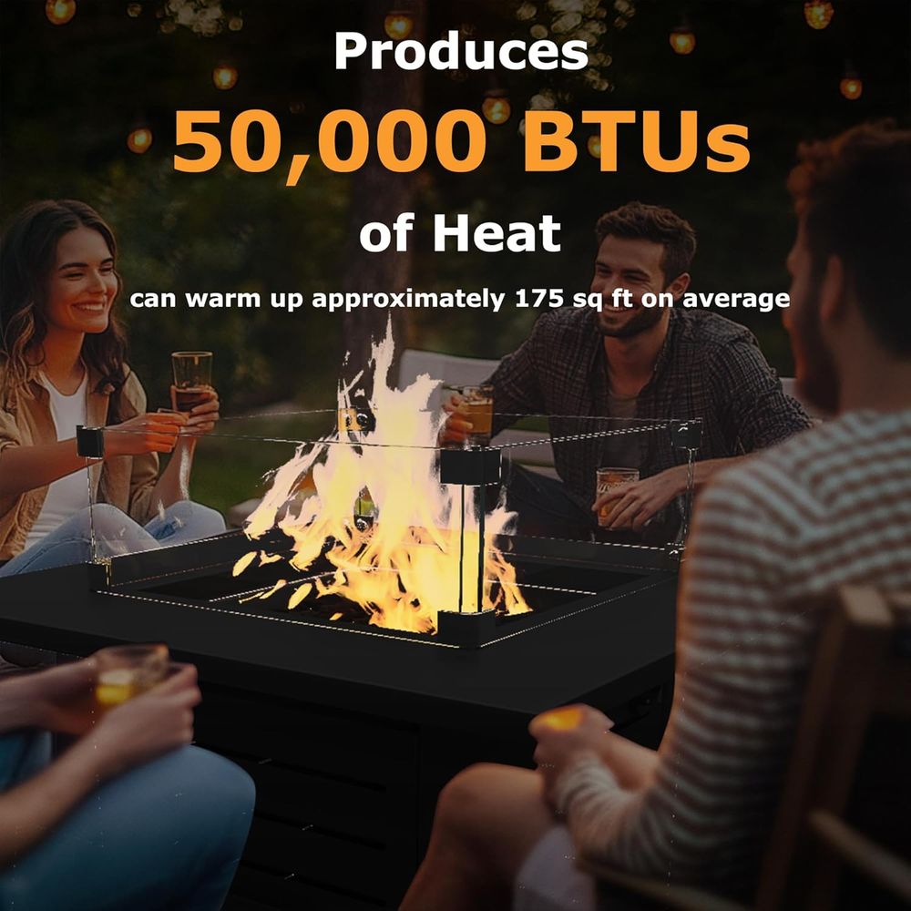 5-Piece Outdoor Patio Furnitur - Outdoor Furniture And Fire Pit review and price