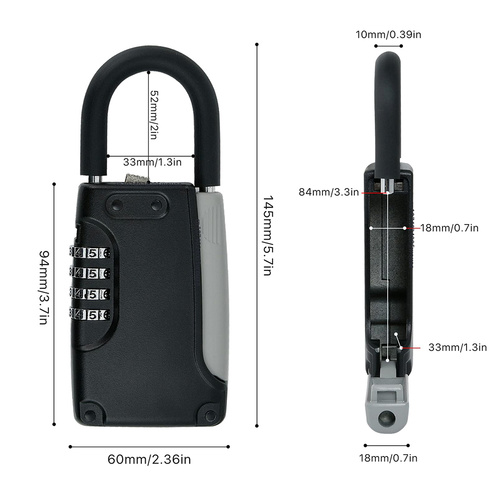Padlock Key Lock Box Small Com - Outdoor Furniture Warehouse review and price