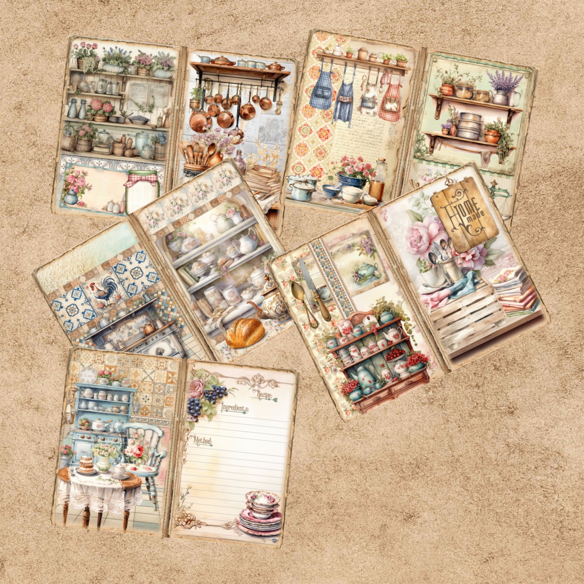 10 Sheets A5 Size Retro Cabine - Outdoor Furniture Vintage review and price