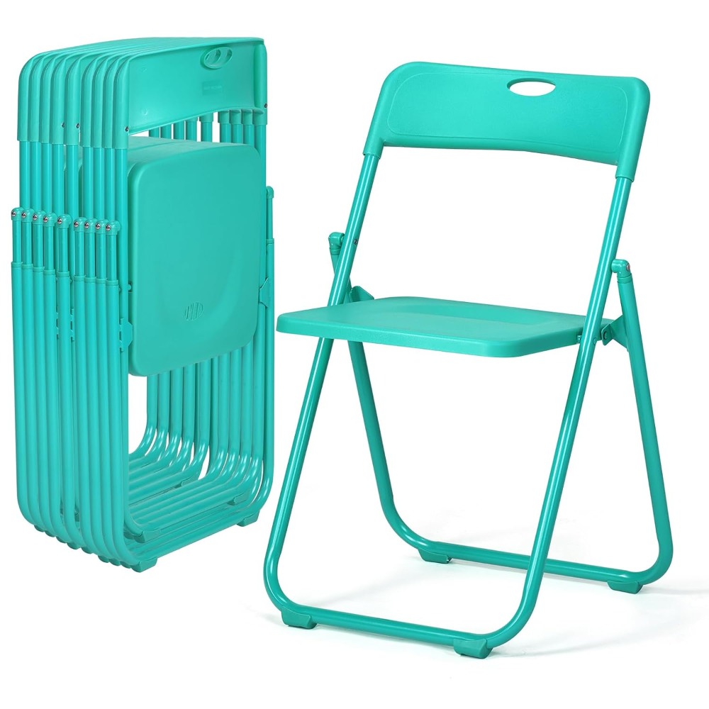 10 Pcs Folding Chair, 300LBS L - Outdoor Furniture In Store review and price
