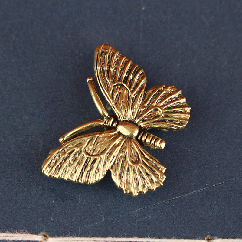 Brass Butterfly Statue, Insect - Outdoor Furniture Vintage review and price