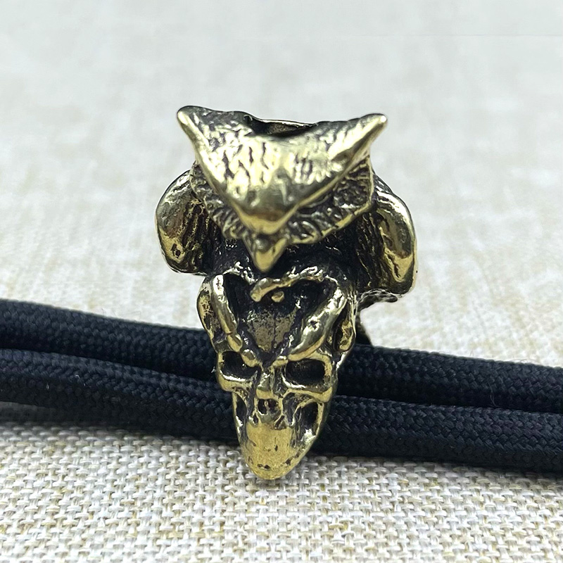 Brass Owl Skull Head White EDC - Outdoor Furniture Diy review and price