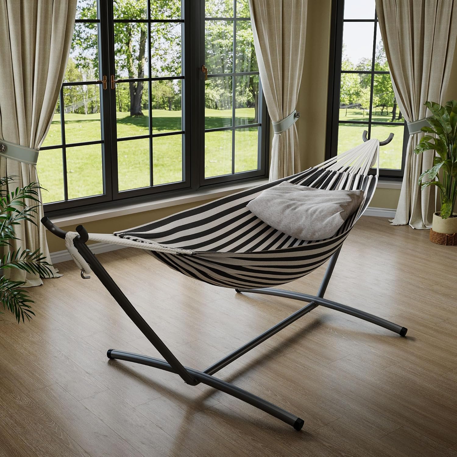 Double 2 Person Hammock, Indoo - Hammock With Stand review and price