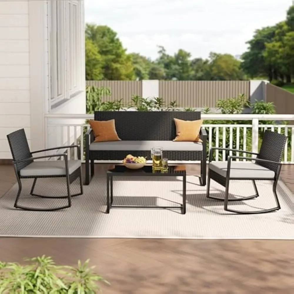 4 Piece Outdoor Patio Furnitur - Outdoor Furniture Bali review and price