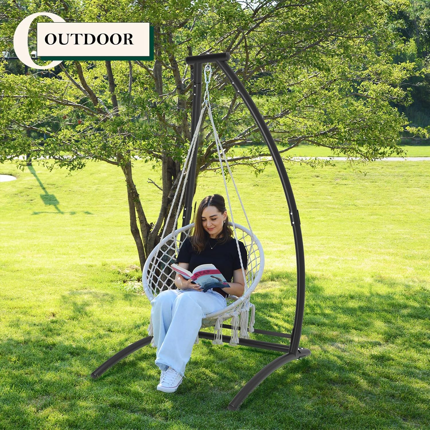 Heavy Steel Hanging Hammock Ch - Hammock With Stand review and price