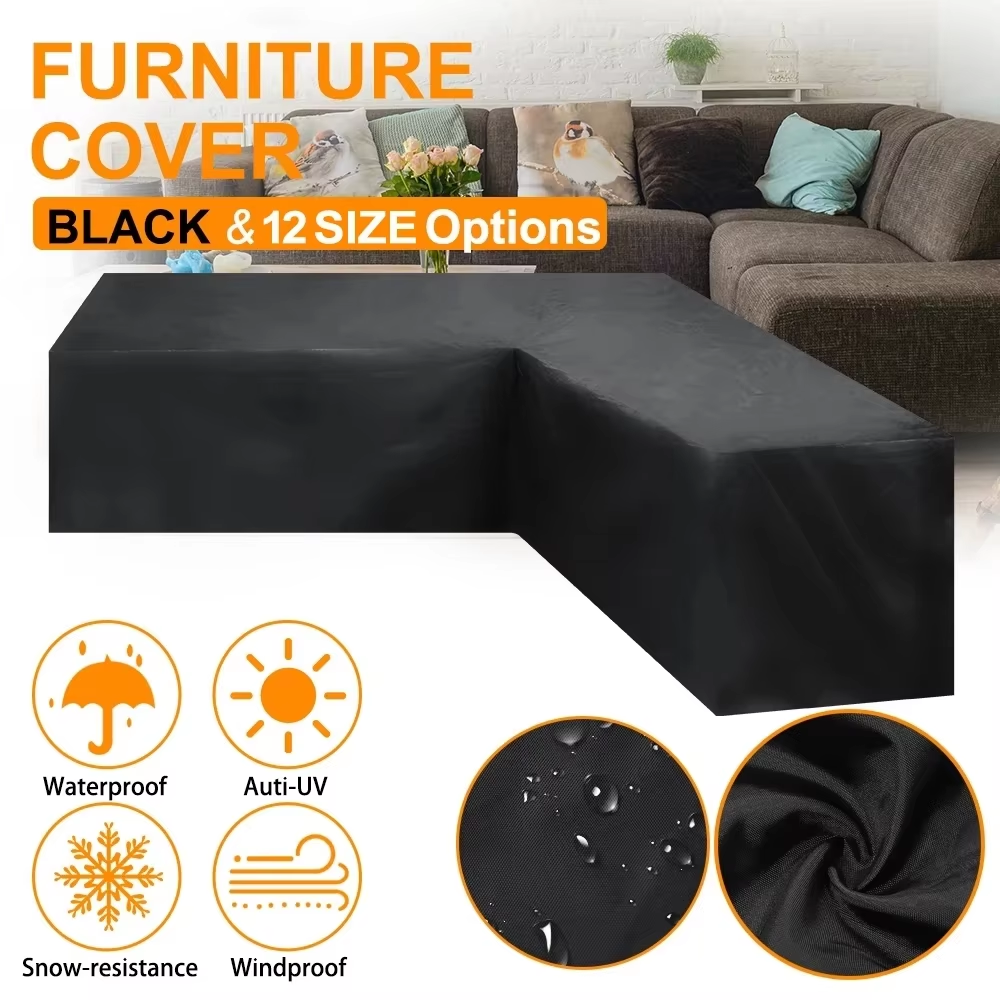 L-Shaped Furniture Cover Multi - Outdoor Furniture Cover Xl review and price