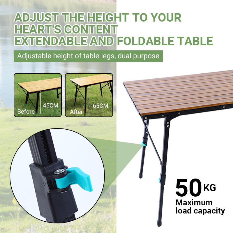 Adjustable Aluminum Alloy Tabl - Outdoor Furniture Warehouse review and price