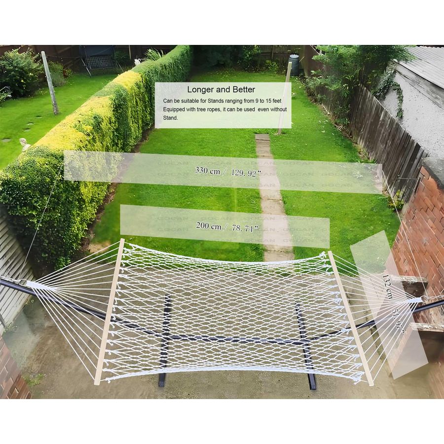 Mesh Hammock,Cotton Rope hammo - Hammock With Stand review and price
