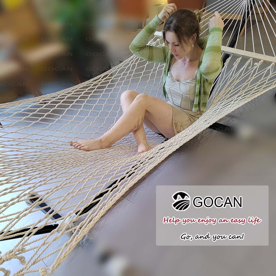 Mesh Hammock,Cotton Rope hammo - Hammock With Stand review and price