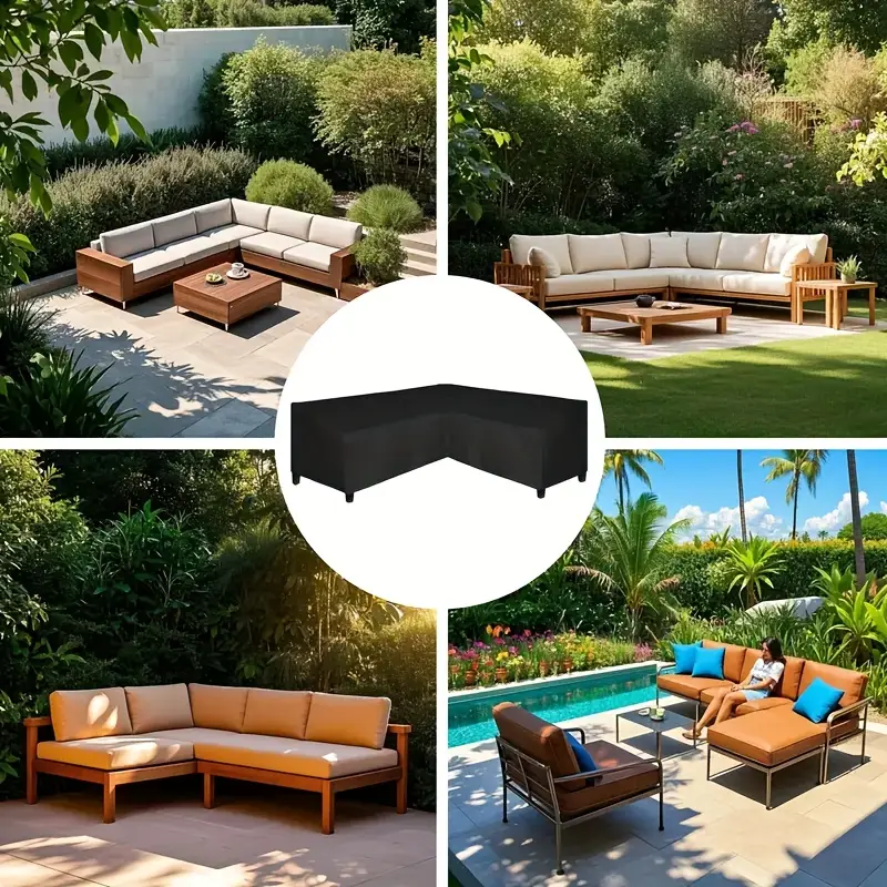 Anti-UV L-shaped Outdoor Sofa  - Outdoor Furniture Plans review and price