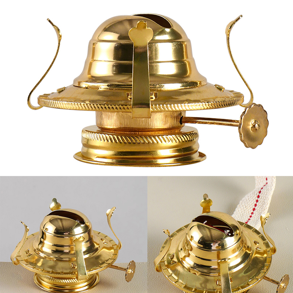 1pcs Lamp Oil Burner With Wick - Outdoor Furniture Vintage review and price