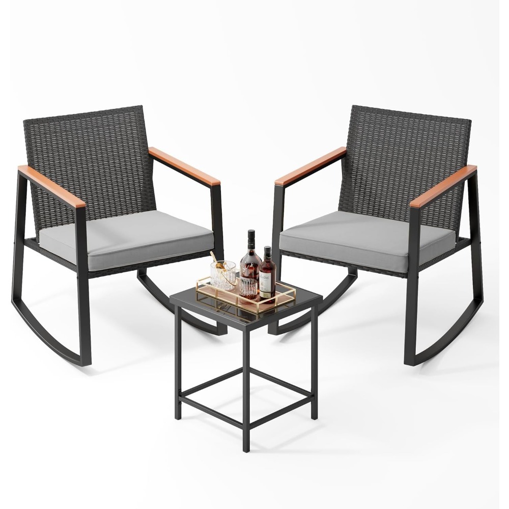 3 Piece Outdoor Patio Wicker F - Outdoor Furniture On Sale review and price