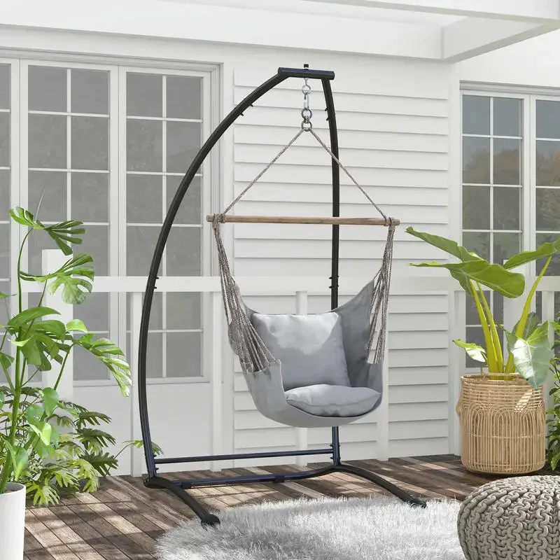 Hammock Chair Stand, C Shape H - Hammock With Stand review and price