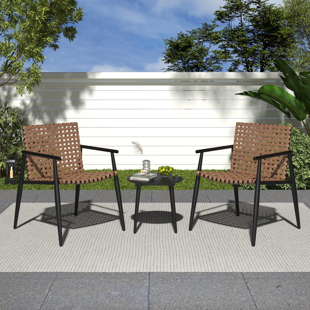 PE Rattan Outdoor Chat Set 2 C - Outdoor Furniture On Sale review and price