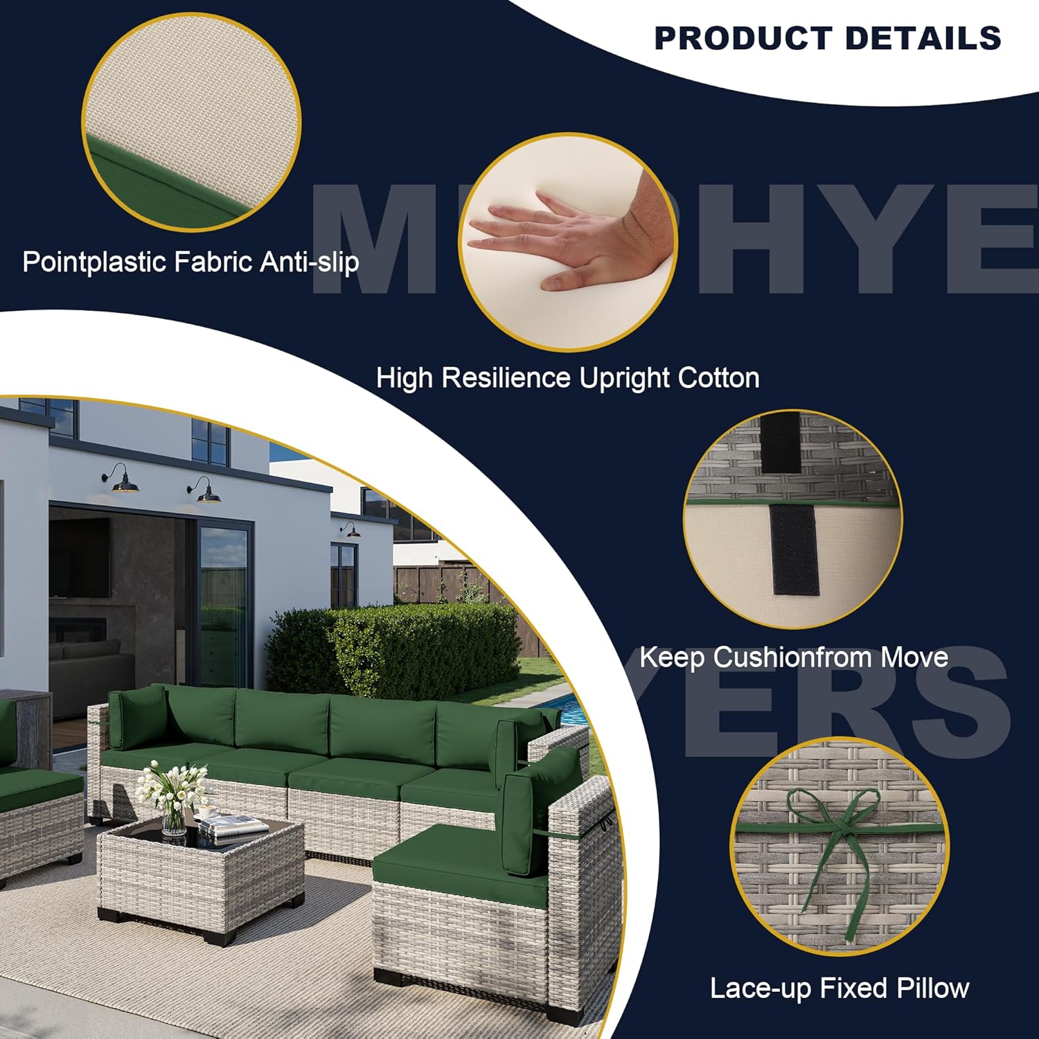 8-Piece Outdoor Patio Furnitur - Outdoor Furniture And Fire Pit review and price