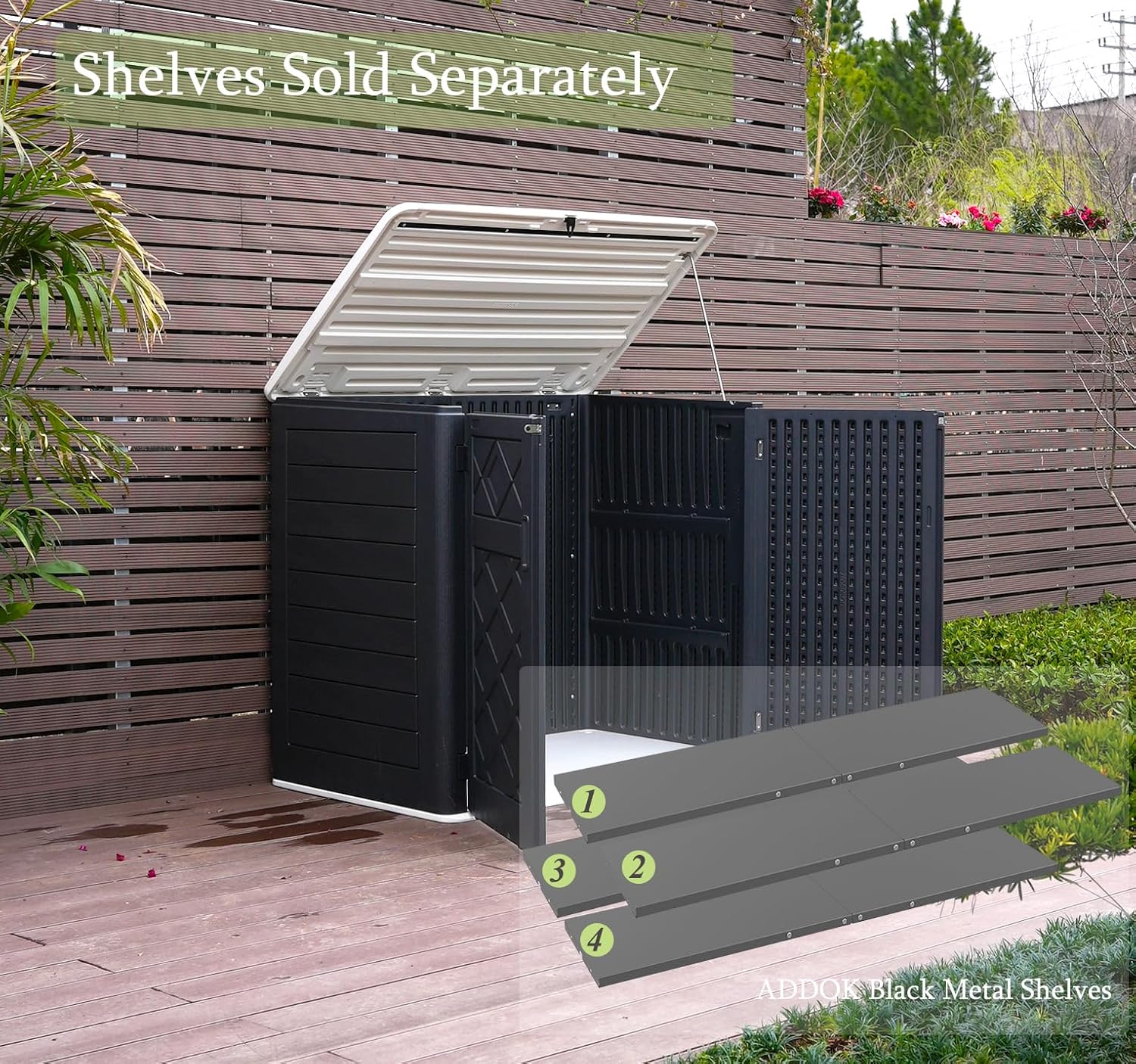 Weather-Resistant Horizontal O - Garden Storage Box review and price