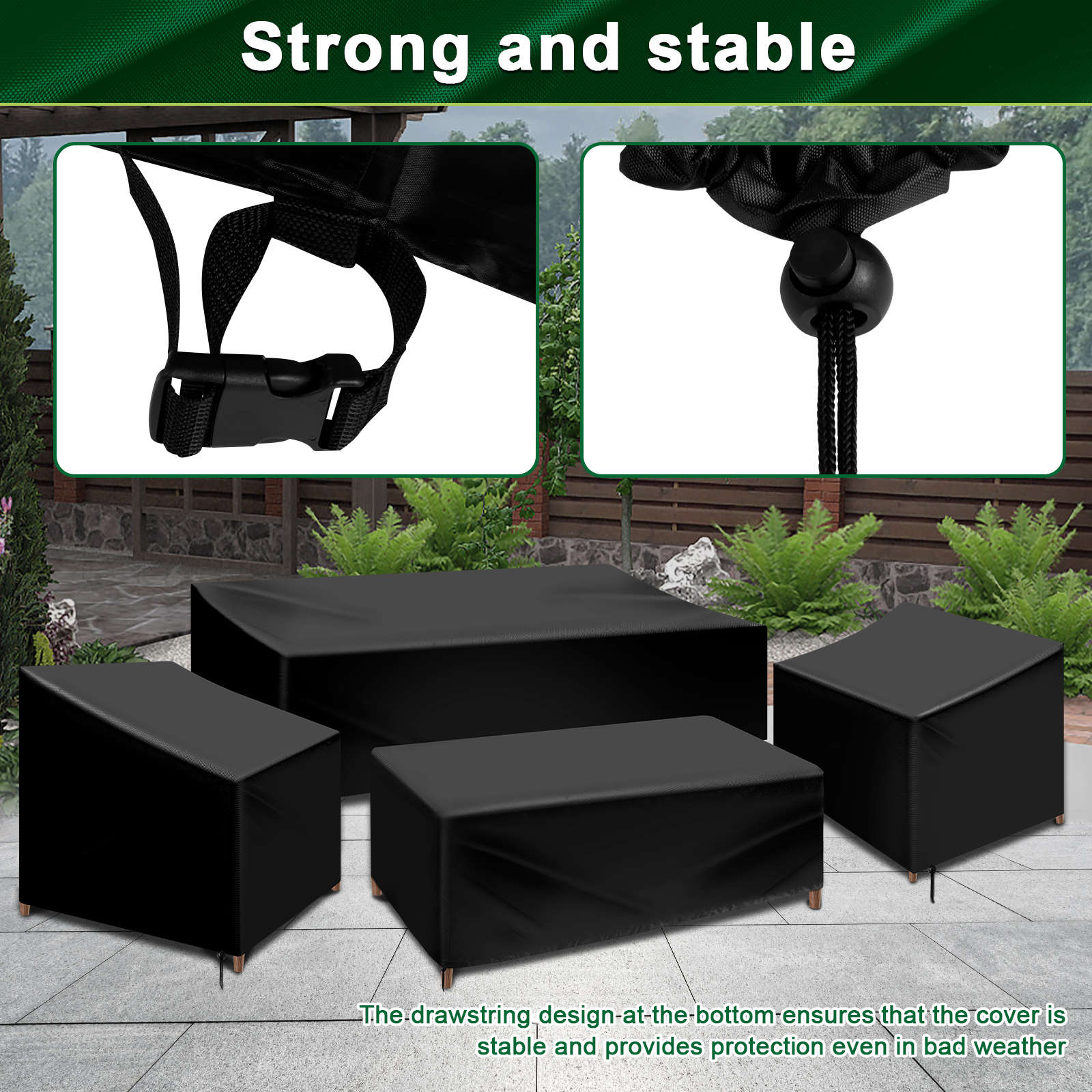 4Pcs Patio Furniture Cover Set - Outdoor Furniture Bali review and price